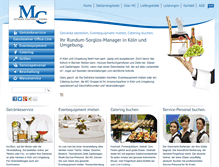 Tablet Screenshot of mc-gruppe.com